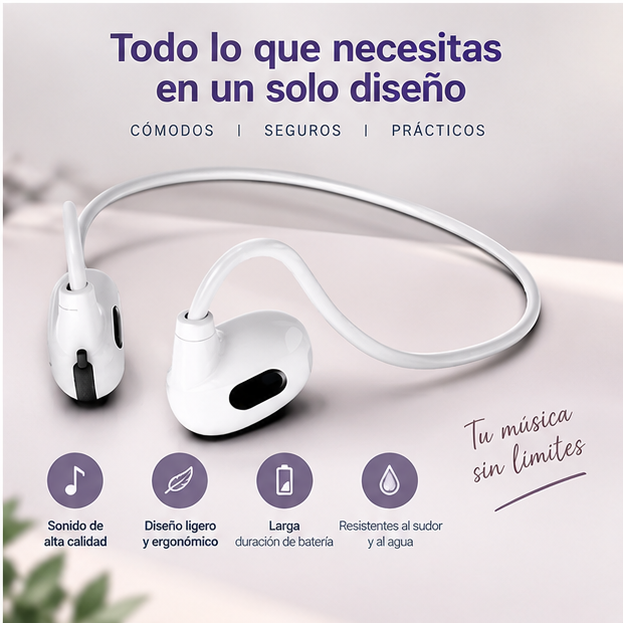 AirBone Pro™ | Audífonos de Conducción Ósea